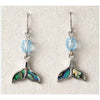Glacier pearle whale song earrings
