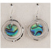 Glacier pearle whirlwind earrings
