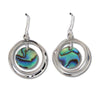 Glacier pearle whirlwind earrings