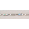 Glacier Pearle Windows Link Bracelet