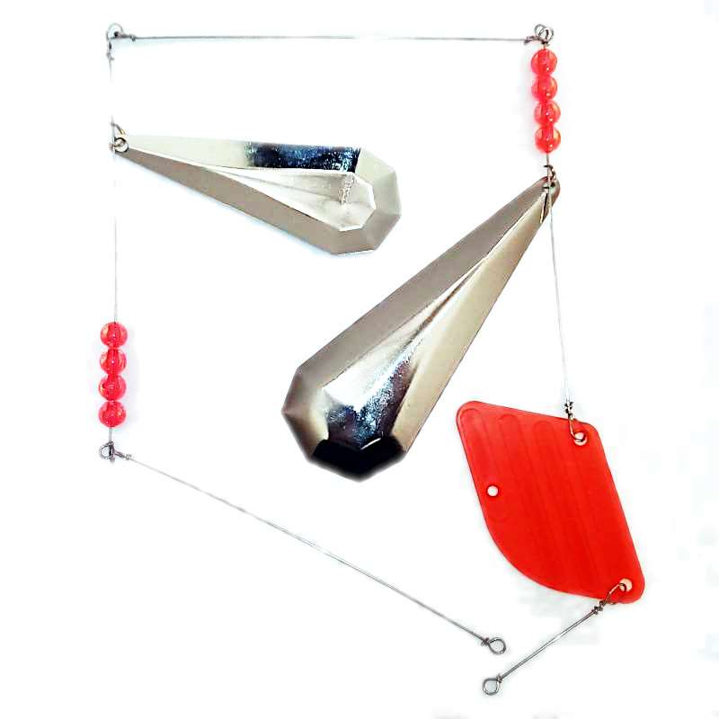 Red Bead Ford Fender Style Lure