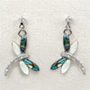 Glacier pearle dragonfly dance earrings