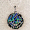 Glacier pearle lotus blossom necklace