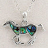 Glacier pearle stallion necklace