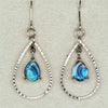 Glacier pearle vibrant earrings