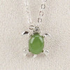 Jade tiny turtle necklace
