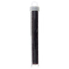 Miyuki seed beads black size 10