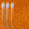 Delica beads mandarin orange size 11