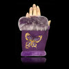 Fingerless gloves butterfly