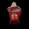 Fingerless gloves hawk with claw