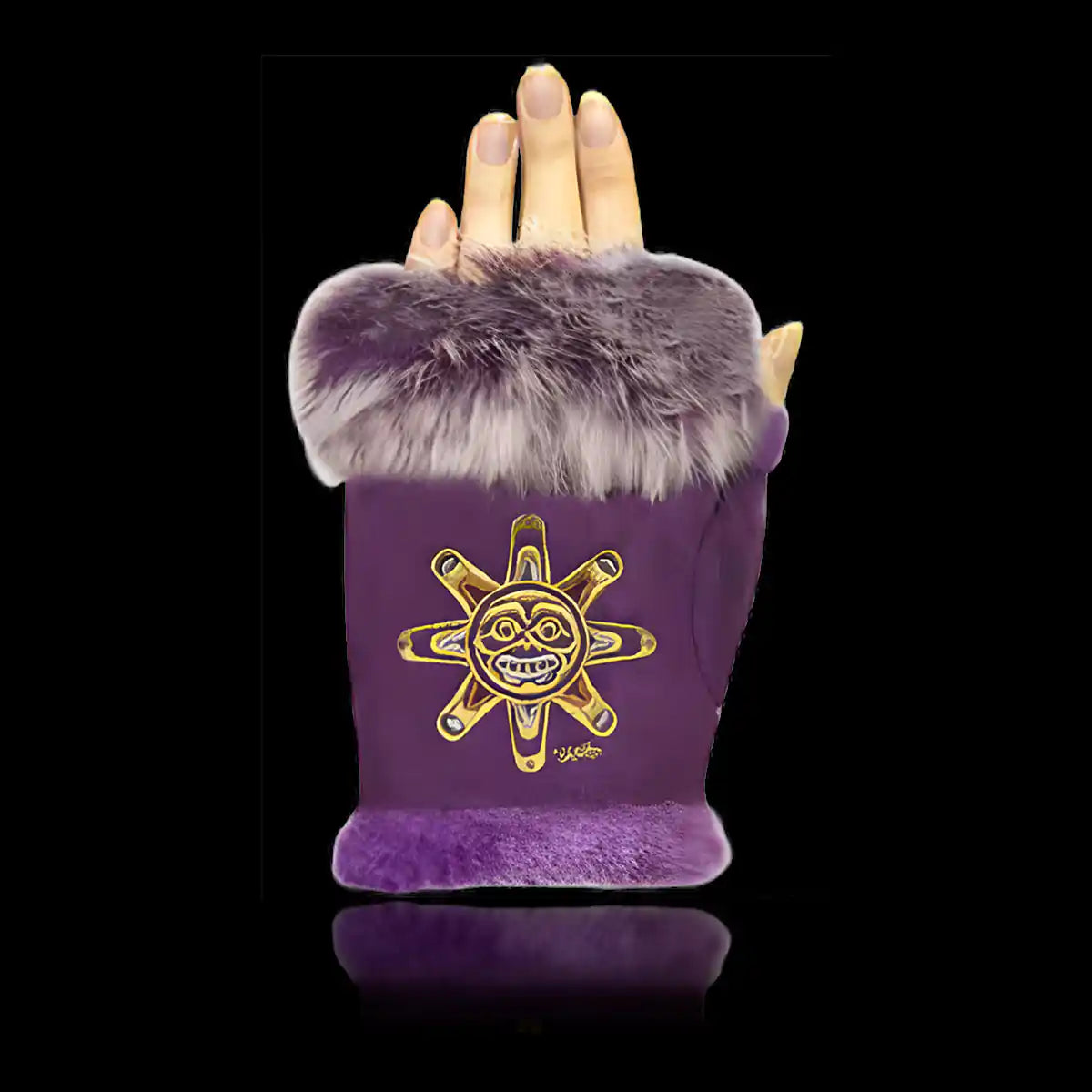 Fingerless gloves sun