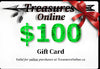 Treasures Online Gift Card - $100