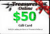 Treasures Online Gift Card - $50