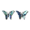Glacier pearle butterfly earrings