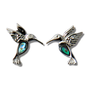 Glacier Pearle Dainty Hummingbird Earrings