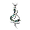 Glacier pearle dragonfly dance necklace