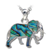 Glacier pearle elephant necklace