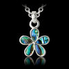 Glacier pearle forget-me-not necklace