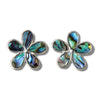 Glacier pearle forget-me-not-stud earrings