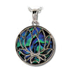 Glacier pearle lotus blossom necklace