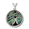 Glacier pearle tree of life necklace