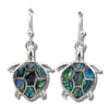 Glacier pearle turtle time earrings