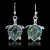 Glacier pearle turtle time earrings
