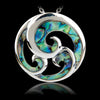 Glacier pearle waves necklace
