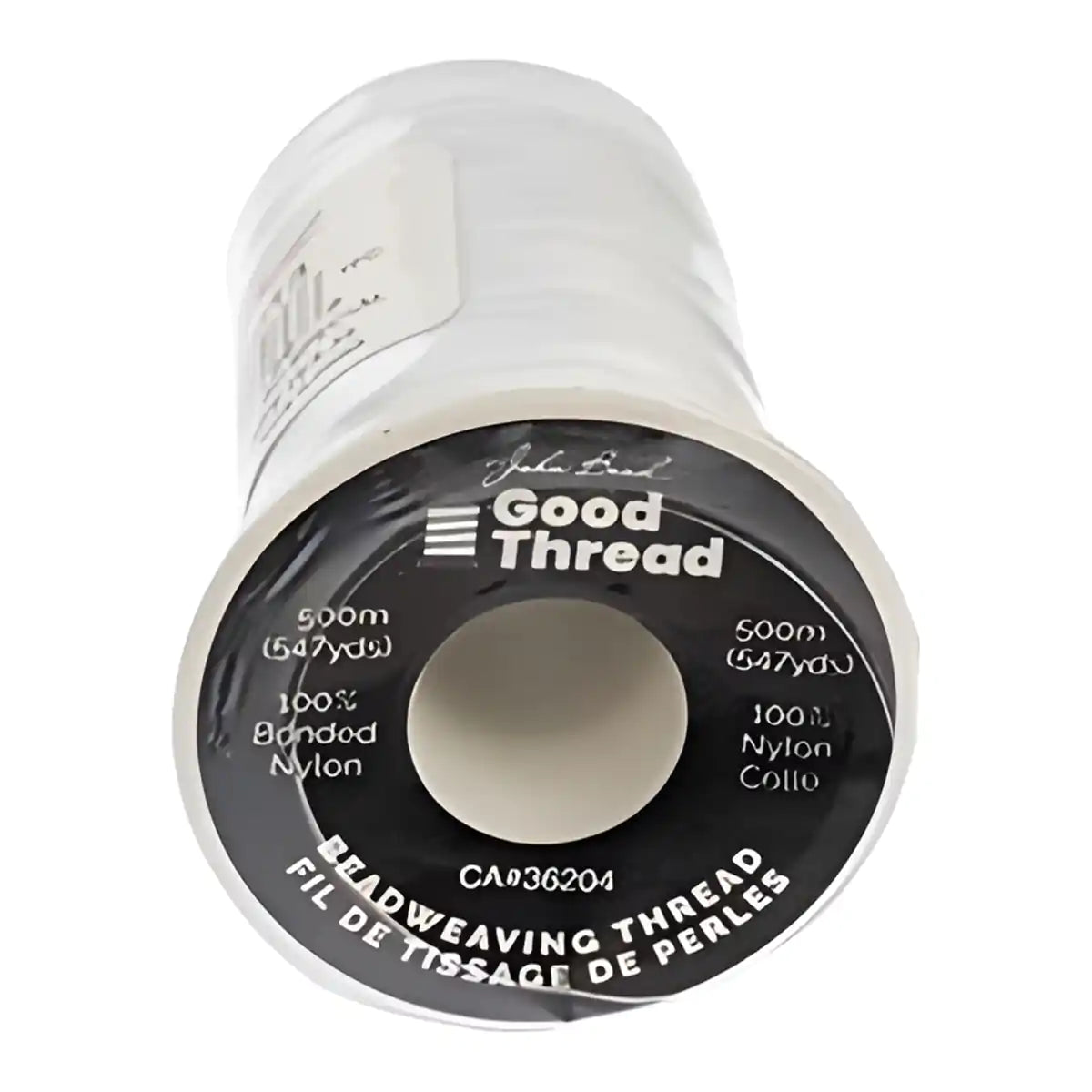John bead thread white 500 meters