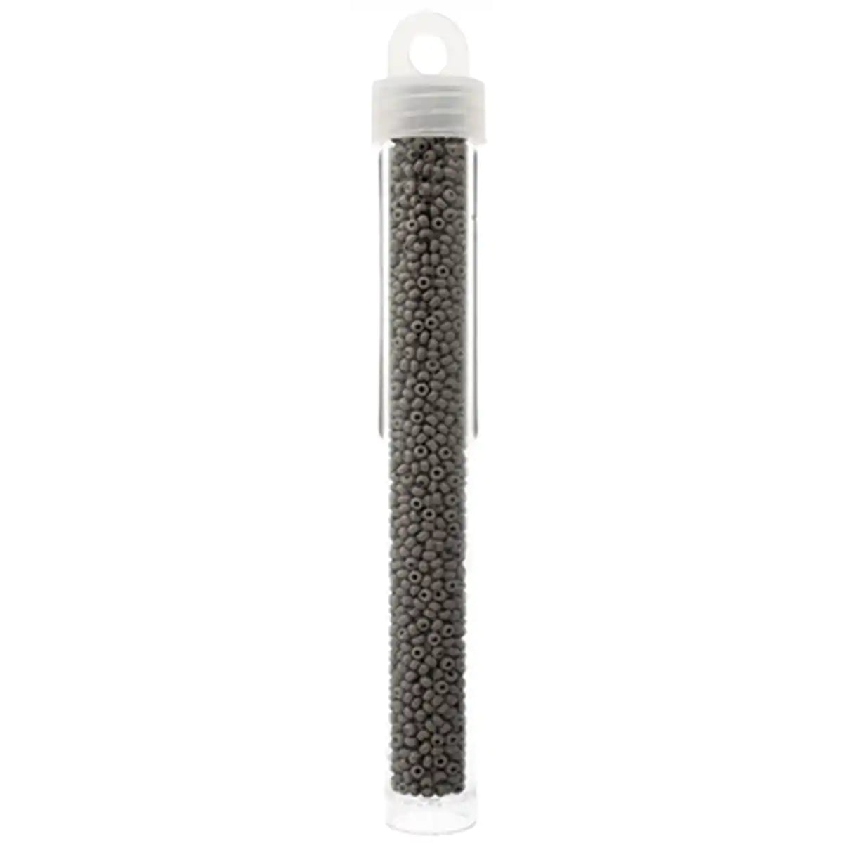 Miyuki seed beads grey size 10