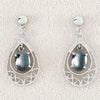 Hematite vintage elegance earrings