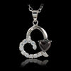 Hematite heart of mine necklace