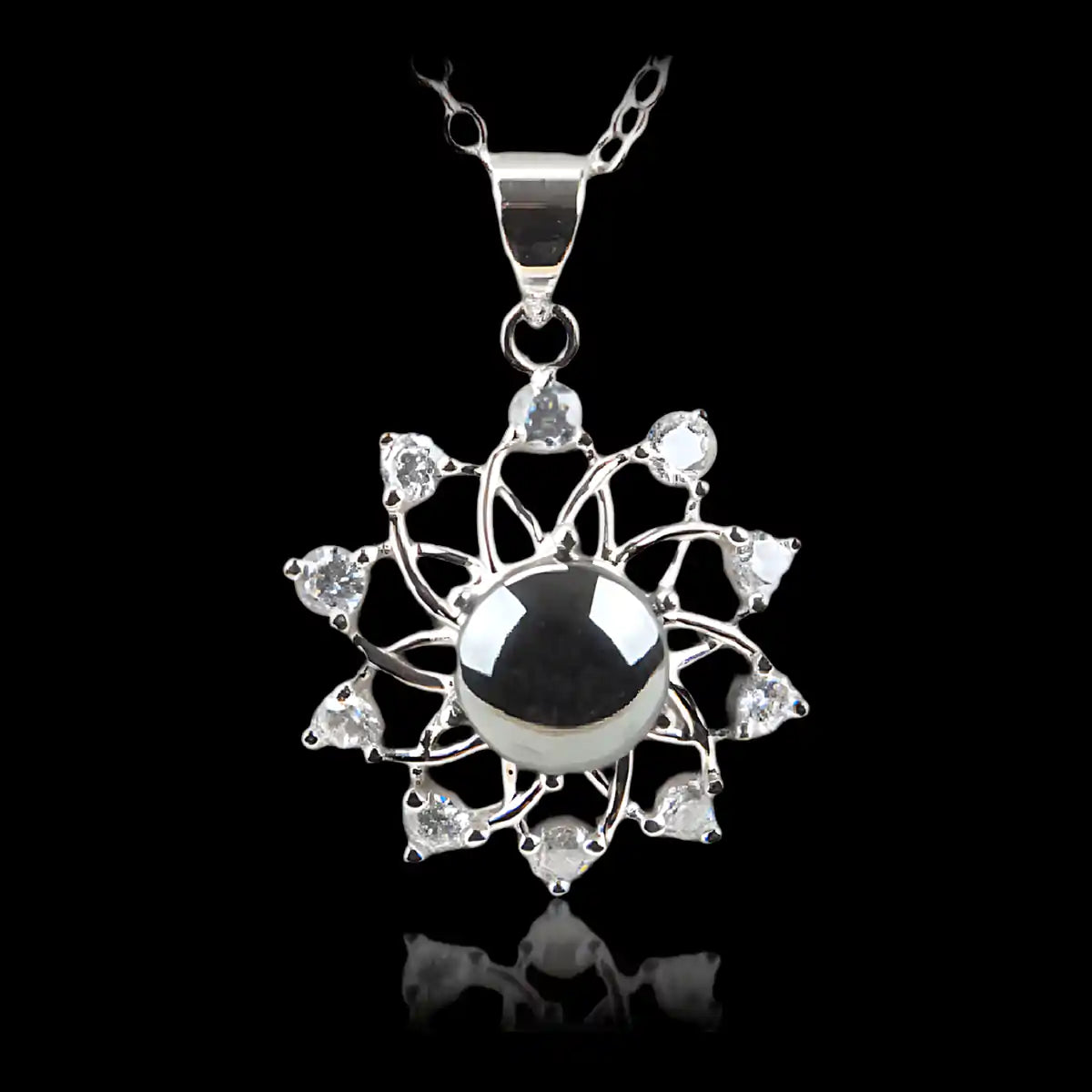 Hematite royal estate necklace