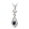 Hematite vintage allure necklace