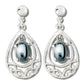 Hematite vintage elegance earrings