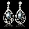 Hematite vintage elegance earrings