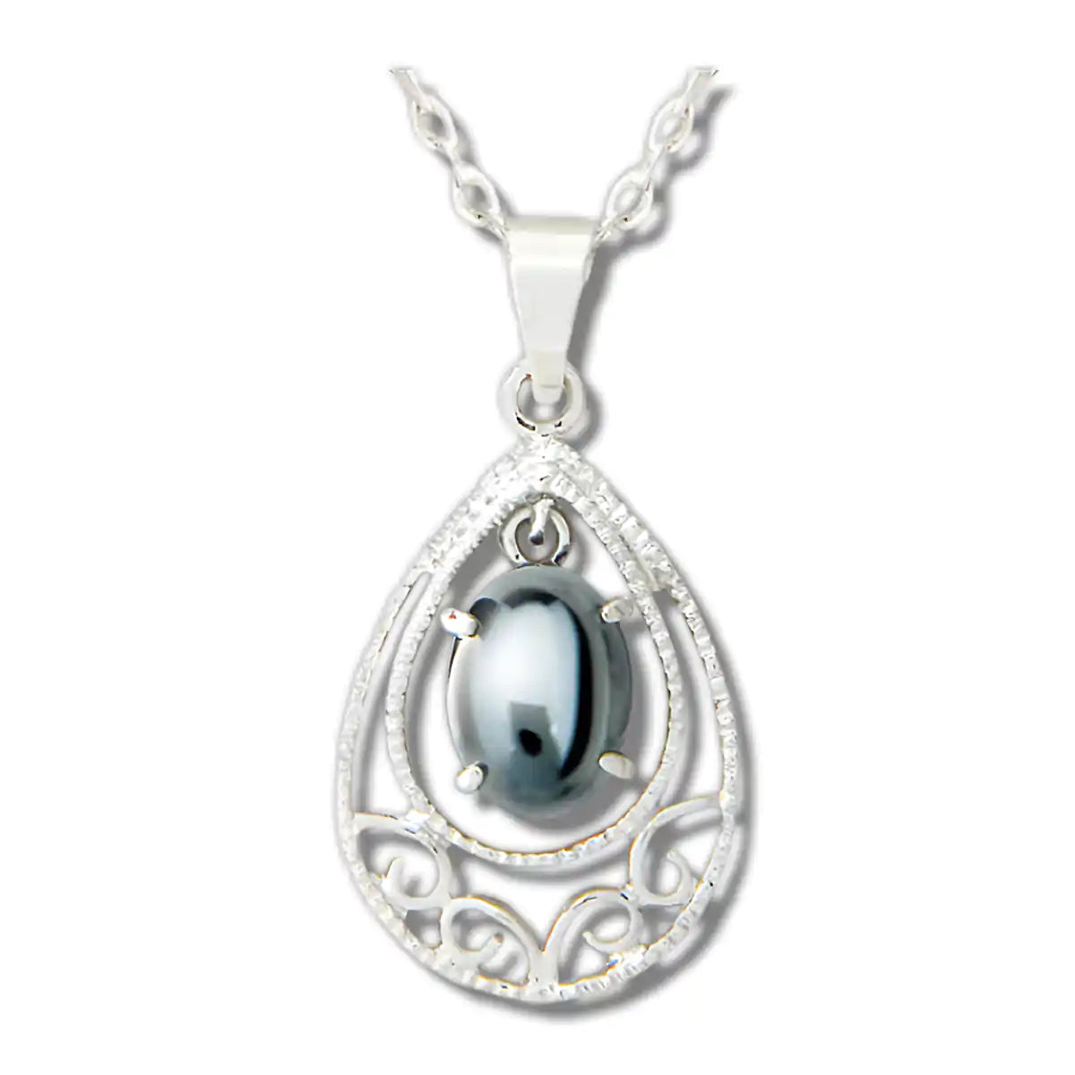 Hematite Vintage Elegance Necklace