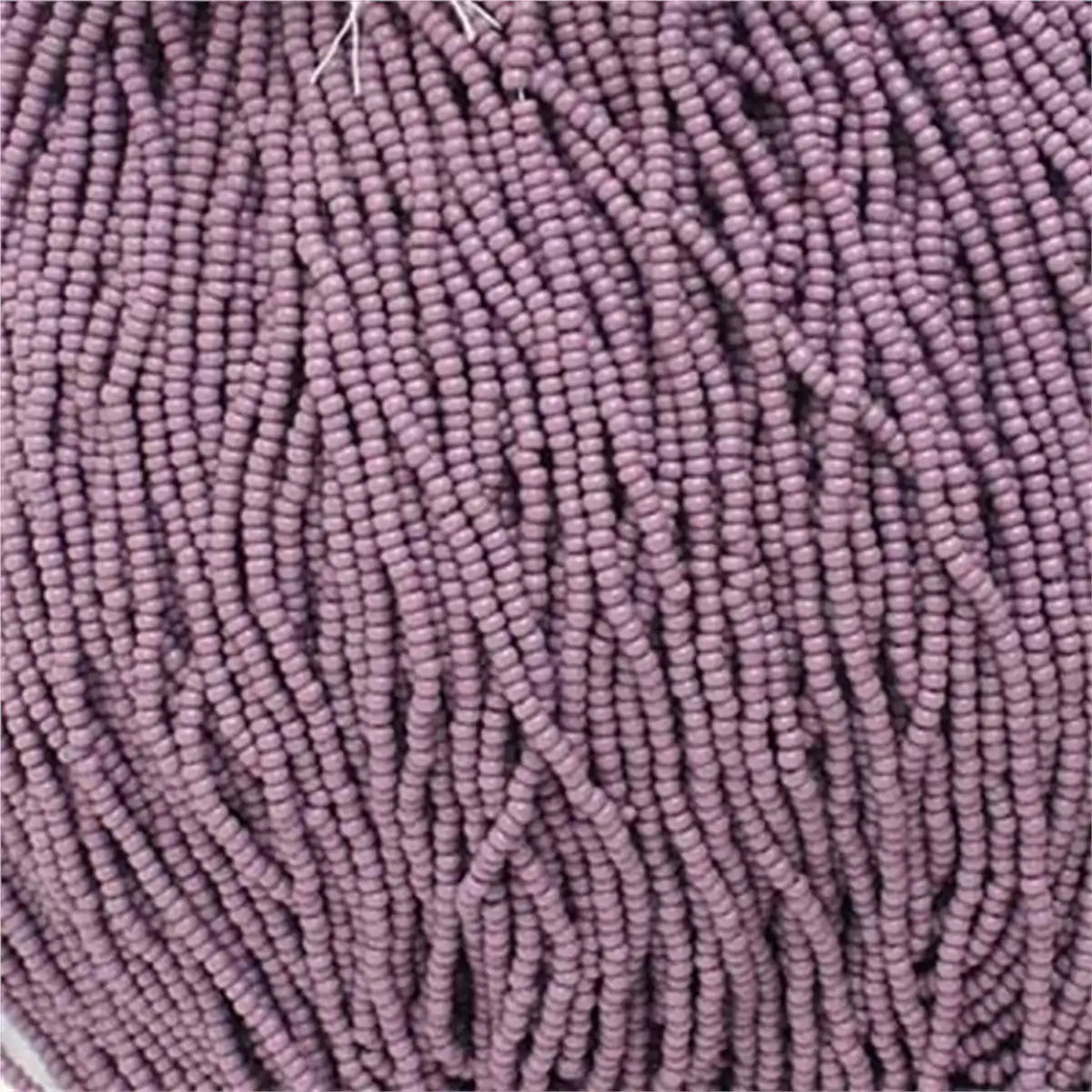 Miyuki seed beads mauve 6 strand size 11