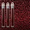 Miyuki seed beads dark red size 11