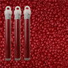 Miyuki seed beads intensive red matte size 11