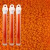 Miyuki seed beads orange size 11