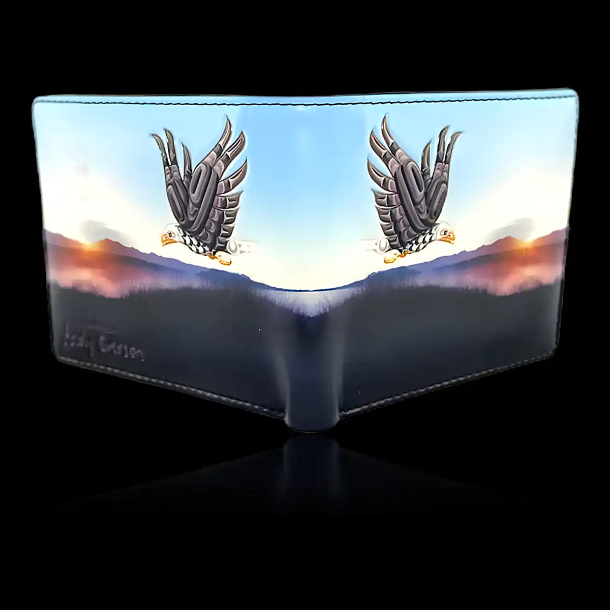 Native design wallet eagle flight
