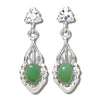 Jade vintage allure earrings