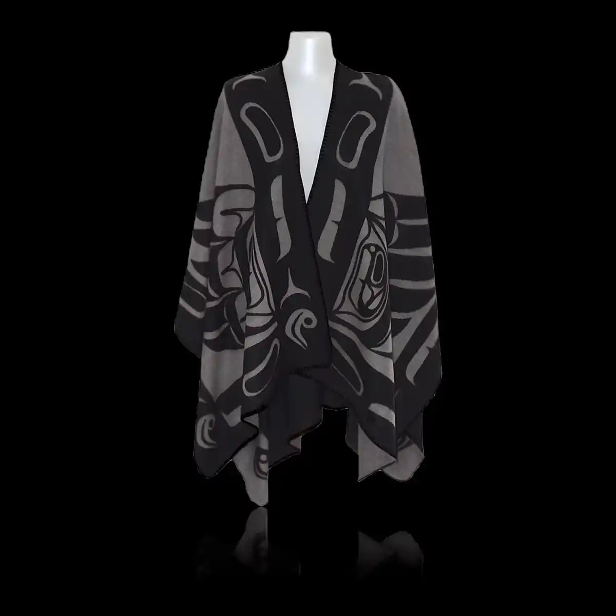 Womens wrap eagle grey
