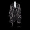 Womens wrap eagle grey