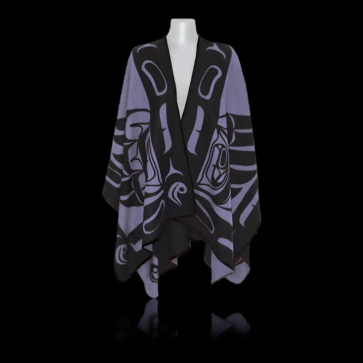 Womens wrap eagle lavender