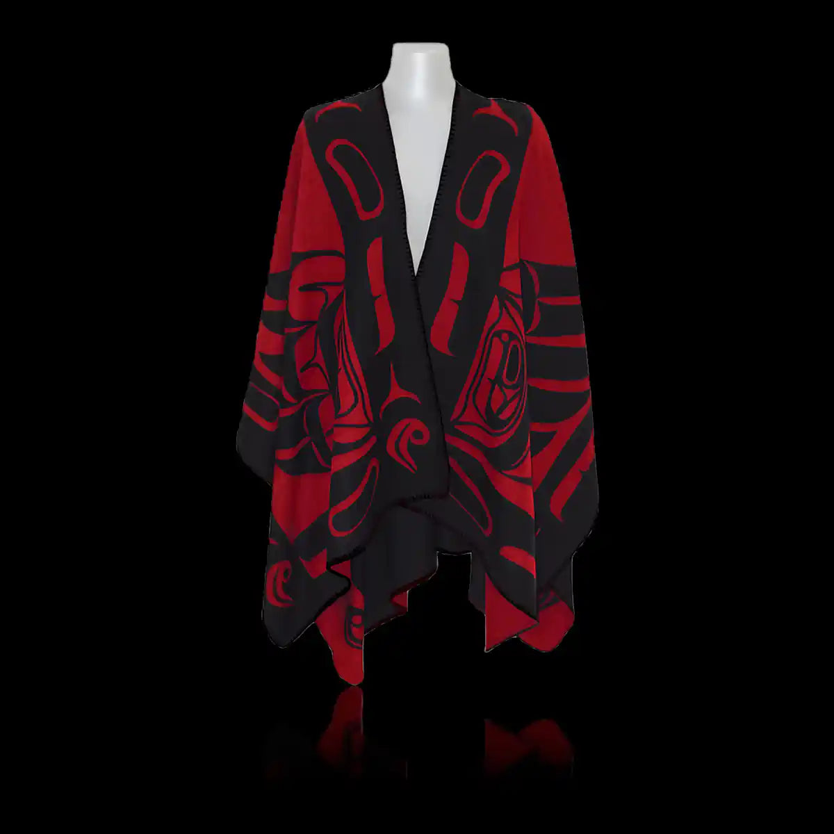 Womens wrap eagle red