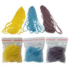Glass seed beads 3 pack 12 strand yellow blue mauve size 13