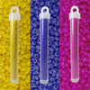 Glass seed beads 3 pack yellow blue pink 66 grams size 10
