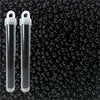 Miyuki seed beads black size 10